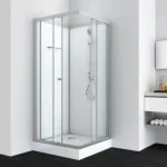 Gyors kiszállítás Sanotechnik FORTE 2 komplett zuhanykabin 90x90 cm, króm PS15Sanotechnik