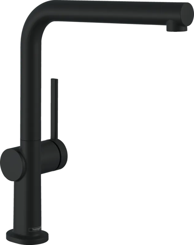 Legkelendőbb Hansgrohe Talis M54 Egykaros konyhai csaptelep 270, matt fekete 72840670Hansgrohe