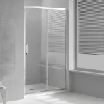Szuper akció Wellis PREMIER 110 cm tolós zuhanyanyajtó Easy-Clean bevonattal WC00516Wellis
