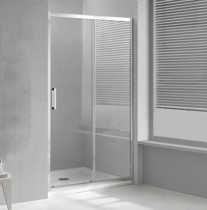 Szuper akció Wellis PREMIER 110 cm tolós zuhanyanyajtó Easy-Clean bevonattal WC00516Wellis