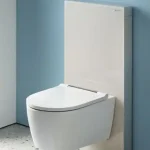 Kiárusítás Geberit Monolith 101 szanitermodul fali WC-hez, homokszürke üveg/alumínium 131.021.JL.5Geberit