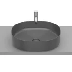 Roca Inspira ROUND 50x37 cm pultra ültethető FINECERAMIC mosdó onyx A327520640Roca Utolsó esély