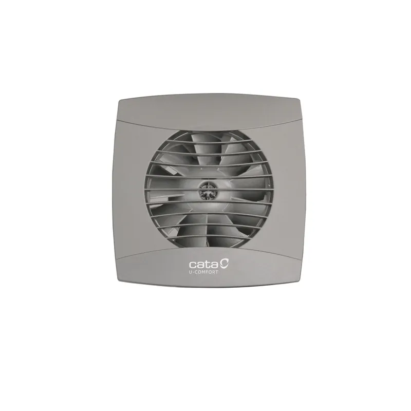 Cata UC-10 Timer ventilátor utószellőztető funkcióval, ezüstszürke 01201000Cata Kedvezmény