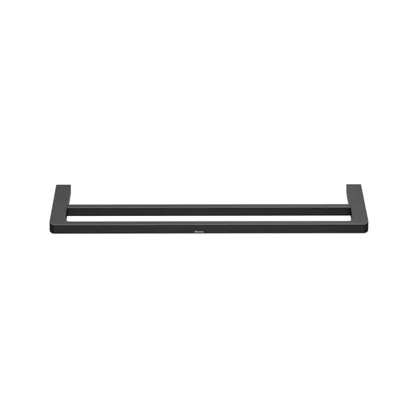 Expressz kézbesítés Ravak 10° Black TD 320.20 Dupla törölközőtartó 63 cm, fekete X07P562Ravak