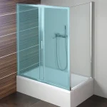 Sapho POLYSAN DEEP 75 cm oldalfal transzparent üveggel, króm MD3116Polysan Olcsóbb