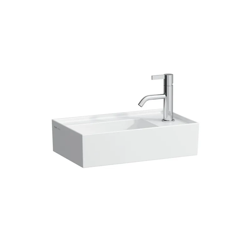 Kihagyhatatlan ajánlat Laufen KARTELL BY LAUFEN 46x28 cm kézmosó fehér LCC bevonattal H8153344001111Laufen
