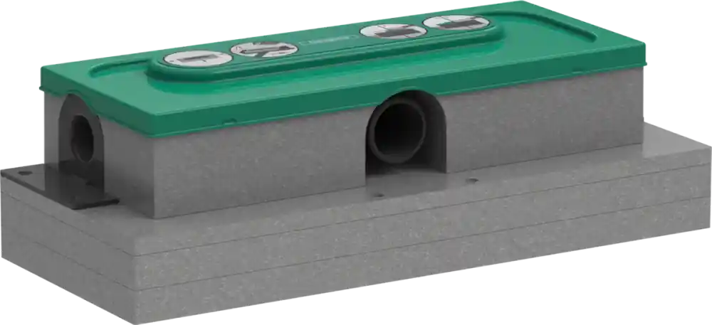 Hansgrohe uBox universal alapkészlet lineáris zuhanylefolyóhoz, lapos telepítéshez 01000180Hansgrohe Exkluzív ajánlat