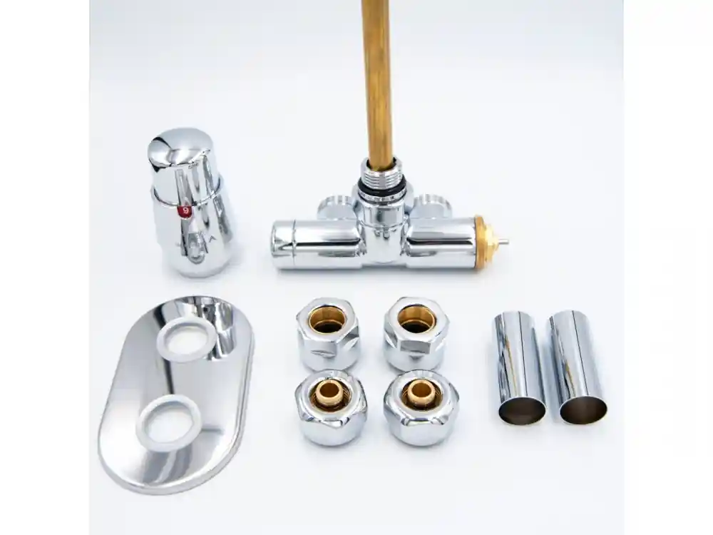 AREZZO design Spearpex radiátor szelep króm, jobb AR-SPEARPEX-CR-RArezzo Design Vásárlói kedvenc