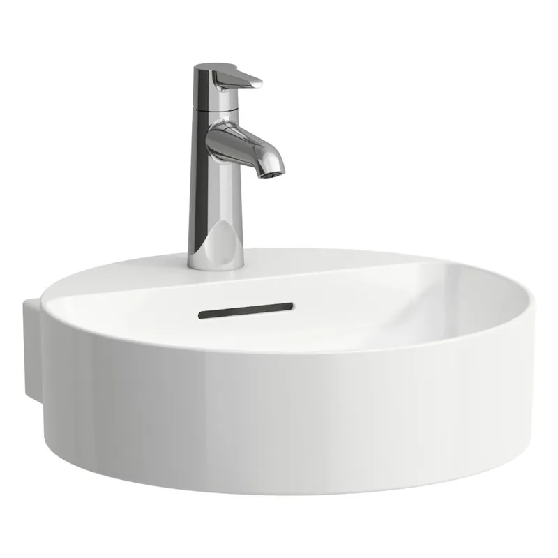 Szuper ajánlat Laufen VAL 40x42,5 cm kézmosó, alsó felülete csiszolt, fehér H8132810001041Laufen