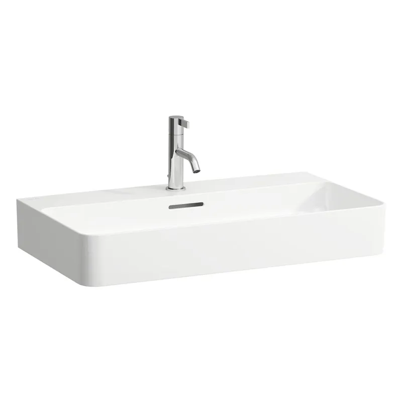 Biztonságos fizetés Laufen Val mosdó 75x42 cm, fehér H8102850001041Laufen