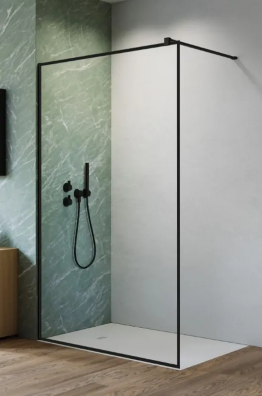 Radaway Nes Black Walk-in II Frame zuhanyfal 120 cm 10013120-54-56Radaway Biztonságos fizetés