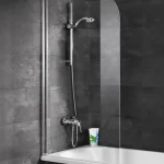 Outlet HSK Favorit kádparaván króm színű keret 80x140 cm 162089.41.50HSK