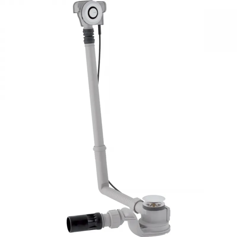 Alacsony ár Geberit PushControl nyomó működtetésű kádlefolyó készlet, d52, 60 cm-es magasság, beépítő készlethez150.752.21.6Geberit