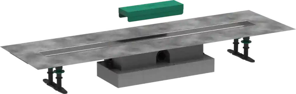 Hansgrohe uBox universal teljes szett lapos telepítéshez- 90 cm, zuhanylefolyó készlethez 56019180Hansgrohe Legnépszerűbb
