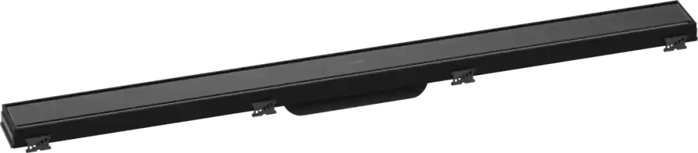 Hansgrohe RainDrain Match zuhanylefolyó színkészlet 90 cm, állítható magasságú kerettel fekete 56040610Hansgrohe Olcsó