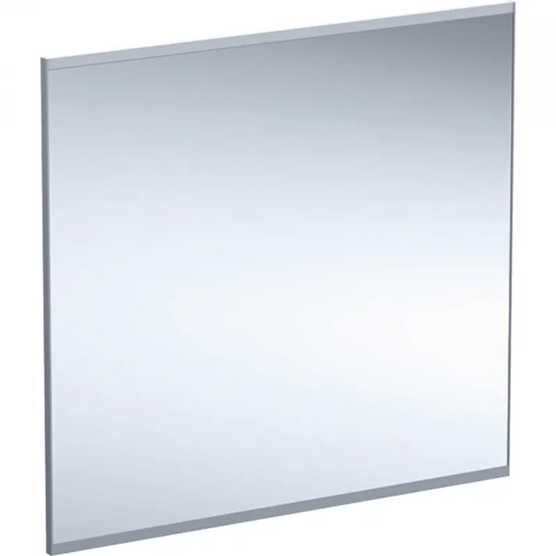 Vásárlói kedvenc Geberit Option Plus tükör világítással 75x70 cm, ezüstözött/szálcsiszolt alumínium 501.072.00.1Geberit