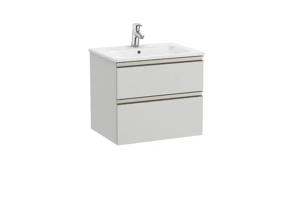 Roca The Gap 60 cm fürdőszoba bútor mosdóval, artico szürke A851476447Roca Kedvezményes ár