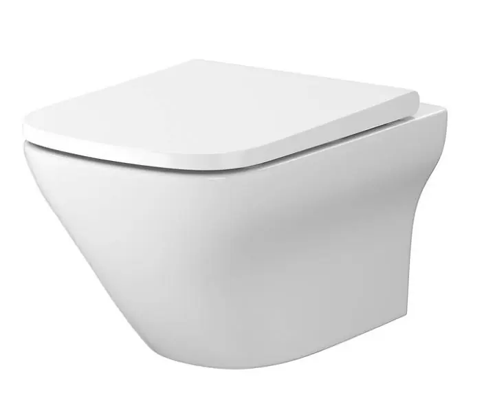 Kedvezményes ár Cersanit Larga szögletes perem nélküli fali wc K120-004Cersanit
