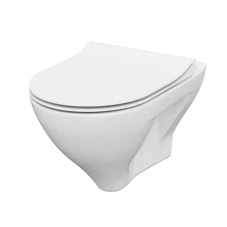 Cersanit Mille perem nélküli fali wc, ülőkével S701-453Cersanit Expressz szállítás