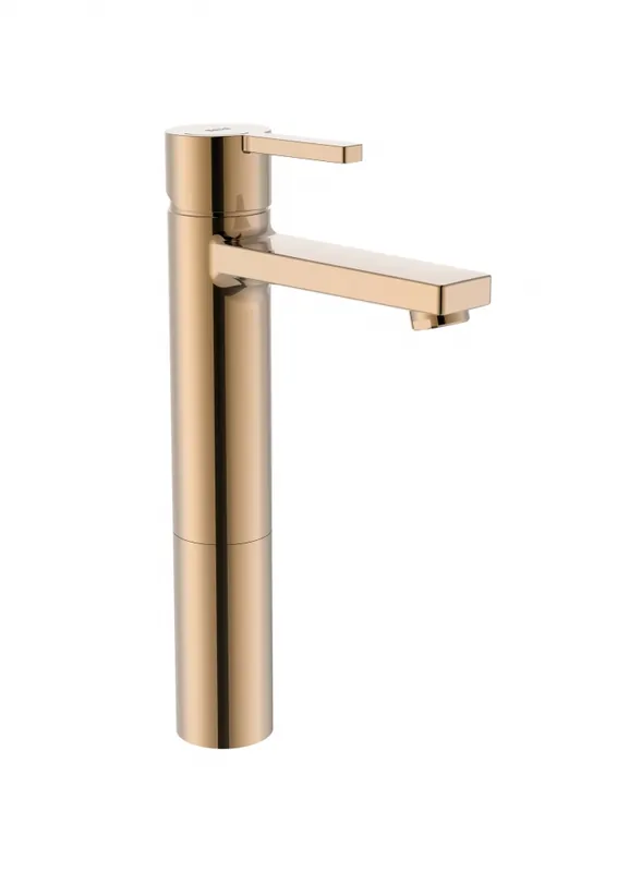 Csak ma Roca Naia ColdStart magasított mosdó csaptelep, rose gold A5A3B96RG0Roca