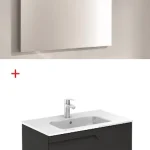 Outlet Royo Bannio Vitale 80 fali fürdőszobabútor szett, Kyra mosdóval, nature grey 72968-KRoyo Bannio