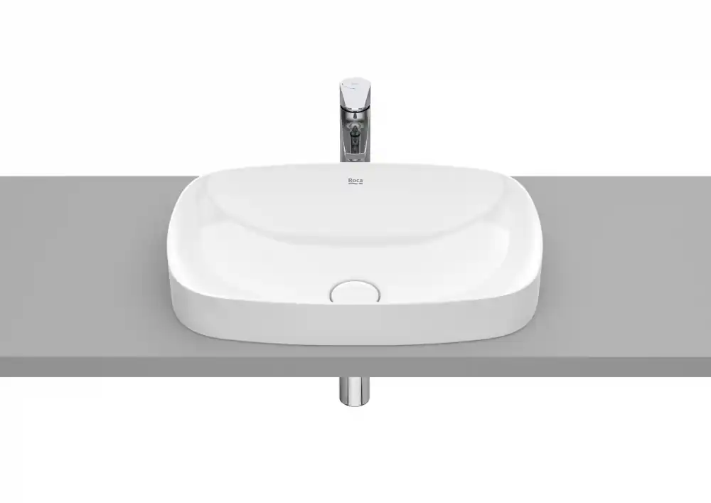 Roca Inspira FINECERAMIC 55x37 cm beépíthető mosdó fehér A327504000Roca Nézd meg most
