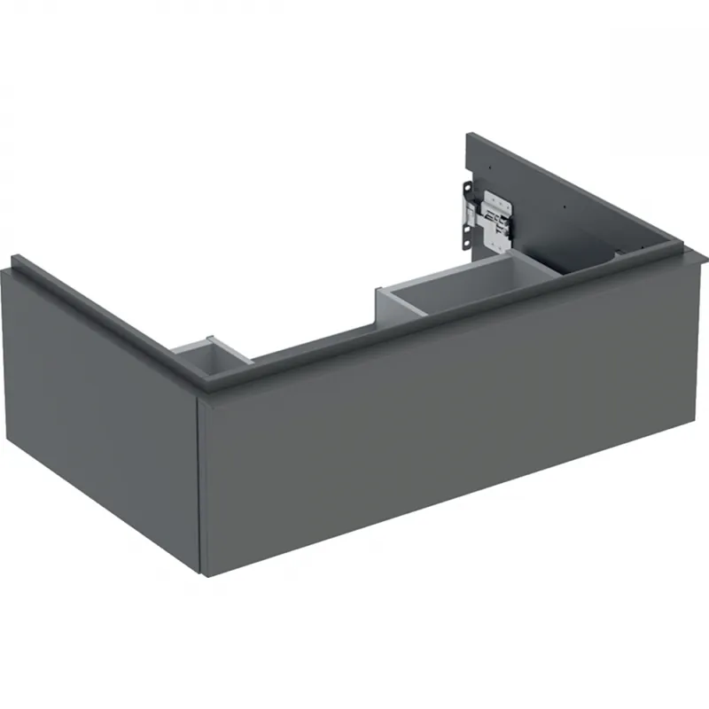 Geberit iCon alsó szekrény mosdóhoz, egy fiókkal, 74x24.7x47.6cm, láva/matt bevonat , láva/matt porbevonatos 502.311.JK.1Geberit Biztonságos fizetés