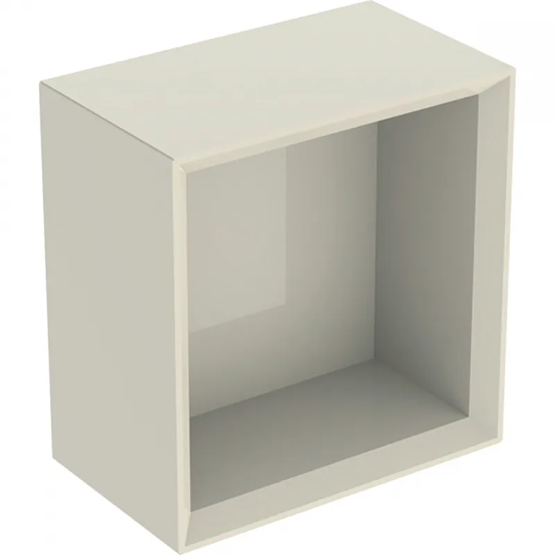 Különleges ajánlat Geberit iCon négyzetes falidoboz, 22.5x23.3x13.2cm, Homokszürke/Magasfényű bevonat 502.321.JL.1Geberit