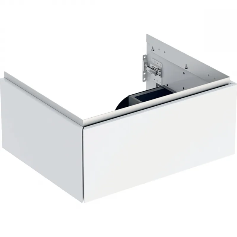 Geberit ONE alsó szekrény mosdóhoz, egy fiókkal, 60x26.6x47cm, fehér/magasfényű bevonat 505.071.00.1Geberit Vedd meg online