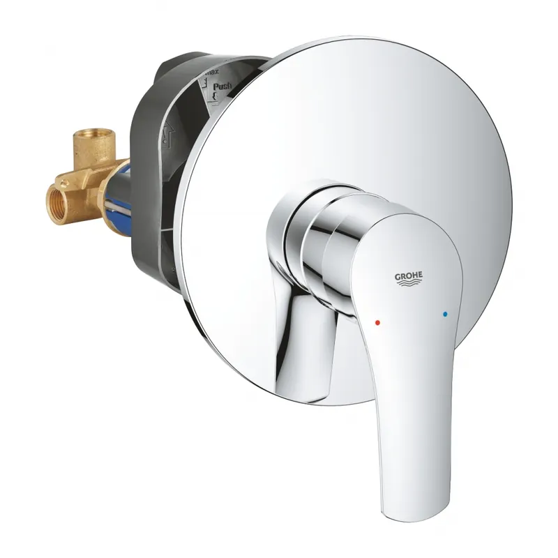 Gyors kiszállítás Grohe Eurosmart egykaros falba épített zuhanycsaptelep, 1 fogyasztóhoz 33556003Grohe