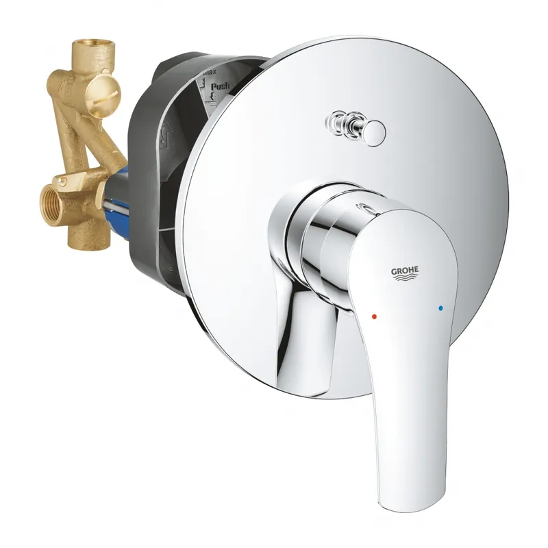Grohe Eurosmart egykaros falba épített zuhanycsaptelep, 2 fogyasztóhoz 33305003Grohe Akció