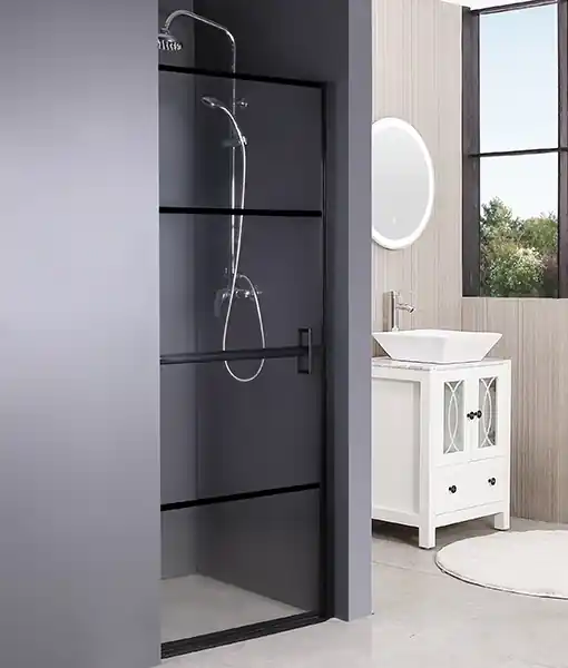 Olcsó N-Smart VESTA black zuhanyajtó 90 cm NWZA-VESB90N-smart