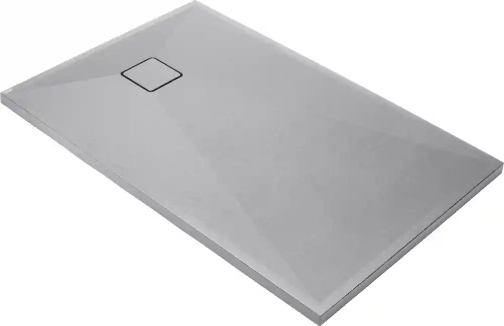Deante Correo 140x80 cm téglalap alapú gránit zuhanytálca, szürke metál KQR_S48BDeante Ajánlat