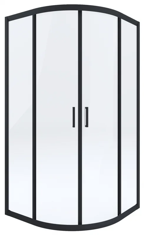 Legkelendőbb Deate Funkia Nero 80x80 cm negyedköríves zuhanykabin KYP_N52KDeante
