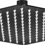 Deante Cascada Floks Nero 25x25 cm szögletes fejzuhany, fekete NAC_202KDeante Outlet