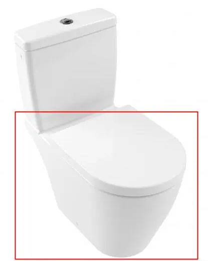 Villeroy & Boch Avento monoblokkos wc csésze Ceramic Plus felülettel 5644R0R1Villeroy & Boch Azonnal elérhető