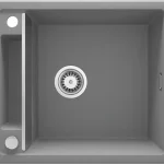 Deante Magnetic gránit mosogató, szürke metál ZRM_S103Deante Azonnali szállítás