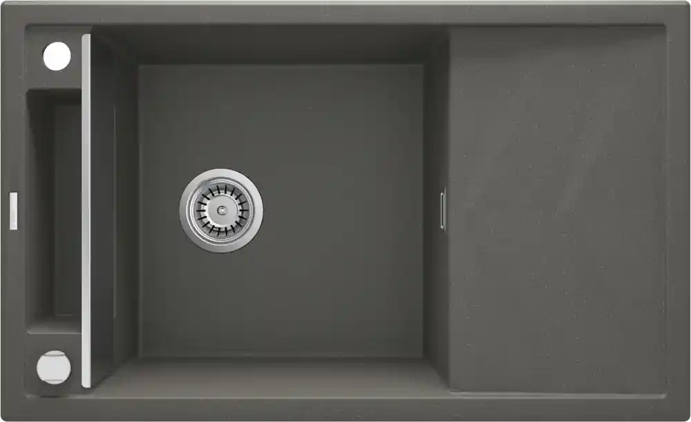 Expressz szállítás Deante Magnetic gránit mosogató, antracit metál ZRM_T113Deante