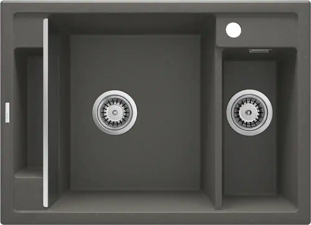Csak ma Deante Magnetic gránit mosogató, antracit metál ZRM_T503Deante