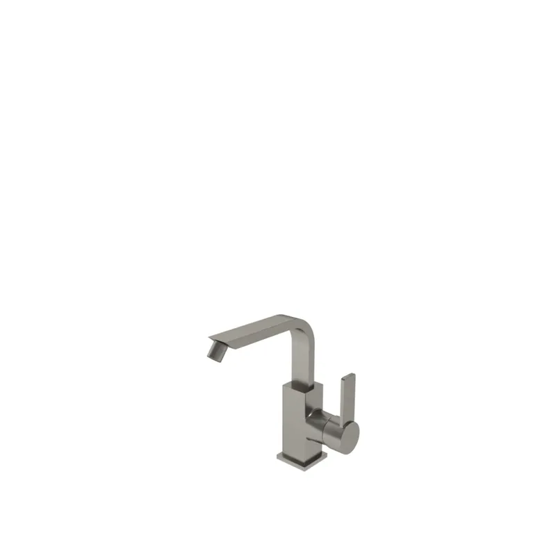 Bugnatese Stone Bidet csaptelep, leeresztővel, szálcsiszolt nikkel 9323NSBugnatese Biztonságos vásárlás