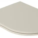 Újdonság Sapho ISVEA INFINITY SLIM WC-ülőke, soft close, matt elefántcsont 40KF0532I-SSapho
