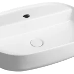 Biztonságos vásárlás Sapho INFINITY OVAL kerámiamosdó, 60x40cm, matt fehér 10NF65060-2LSapho