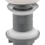 Biztonságos fizetés Sapho ISVEA klik-klak mosdólefolyó, 5/4“, 20-70mm, matt elefántcsont kerámia fedéllel 38TP0165ISapho
