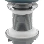 Újdonság Sapho ISVEA klik-klak mosdólefolyó, 5/4“, 20-70mm, benzin zöld kerámia fedéllel 38TP0181ISapho