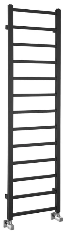Sapho METRO LIGHT 400x1500mm fürdőszobai radiátor, matt fekete IR447Sapho Outlet