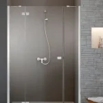 Radaway Fuenta New DWJS 140 B zuhanyajtó és zuhanyfalal komplett szett (384033-01-01L,384090-01-01) !Radaway Népszerű