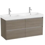 Bestseller Roca Ona 120 cm fürdőszoba bútor mosdóval, sötét szilfa A851694511Roca
