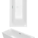 Villeroy & Boch Loop & Friends 180x80 cm balos, fehér UBA180LSF9CL00V-01Villeroy & Boch Szuper akció
