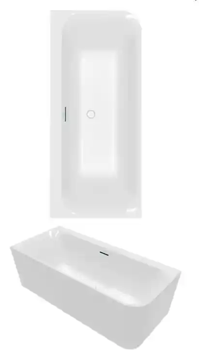 Villeroy & Boch Loop & Friends 180x80 cm balos, fehér UBA180LSF9CL00V-01Villeroy & Boch Szuper akció