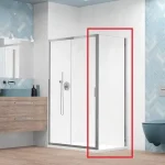 Kedvezmény H2O Comfort S 90 cm zuhanykabin oldalfal 10270090-01-01 (18972)H2O